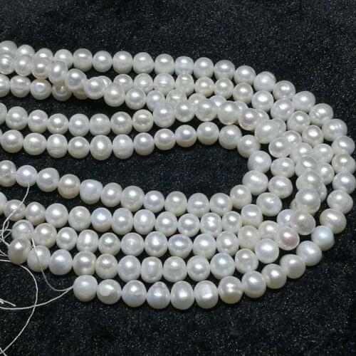 Wholesale 10strands 10-11mm near potato pearl lots