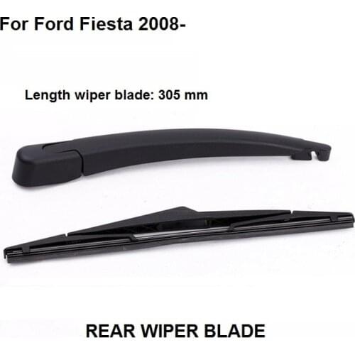 Fashion Type Car Wiper Window Windscreen Rear Wiper Arm Blade Complete Set for Ford Fiesta MK6/MK7 New