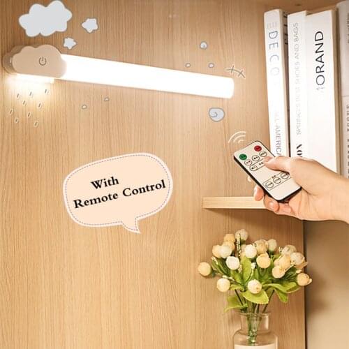 LED Desk Lamp Stepless Dimmable 3 Colors Temperature Eye Protected Reading Light With Remote Control Touch Switch LED Night Lamp