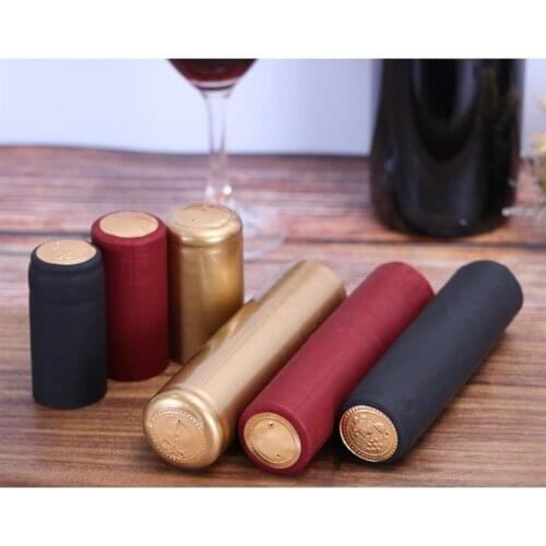 Wine Bottle Heat Shrink Capsules Wine Heat Shrinkable Plastic Cap Red Wine Heat Shrinkable Film Professional Wine Mug Beer