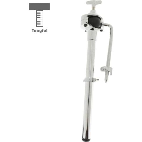Tooyful Durable Zinc Alloy Drum Kit Tom-Tom Holder Cowbell Mount Stand Support Hardware Percussion Accessory