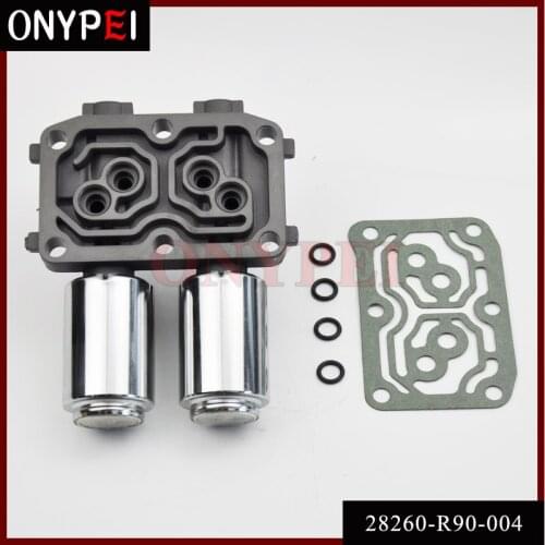 Transmission Dual Linear Solenoid 28260-R90-004 For Honda Accord CR-V Crosstour Acura 28260 R90 004