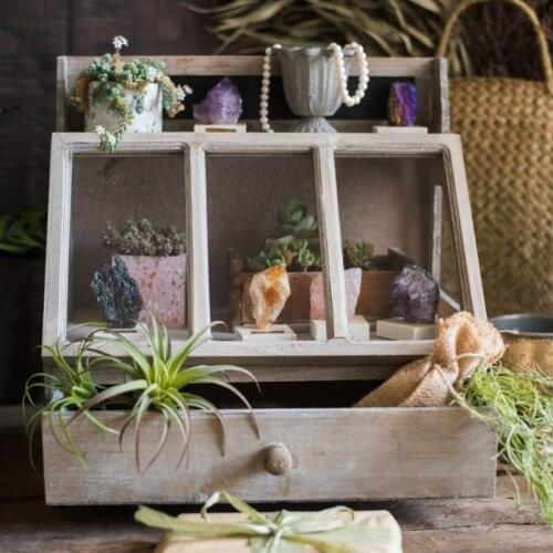 Jewelry Design Storage Box Couvert Desktop Makeup Organizer Wooden Decor Box Toy Gift Locker Craft Storage Joyero Kitchen HX50ST