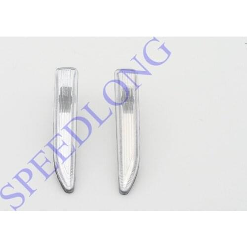 2 Pcs/Pair Without Bulbs RH and LH turning lamps fender side marker lights for BMW 7 Series E66 2005-2008