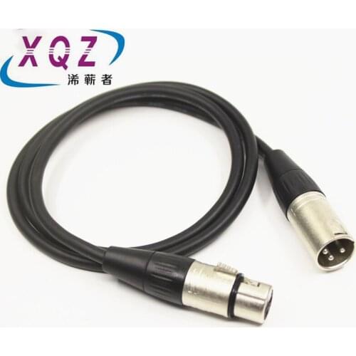 3pin XLR Cable Male to Female Dual Shielding Audio Cable For Microphone Mixer 1m1.5m3m5m10m15m20m