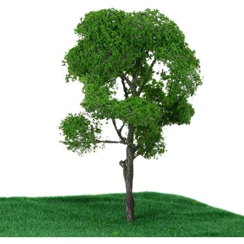 4.7 Inch Scale Plastic Miniature Model Trees Architectural Model Railroad Layout Landscape Scenery Diorama Mini Accessories