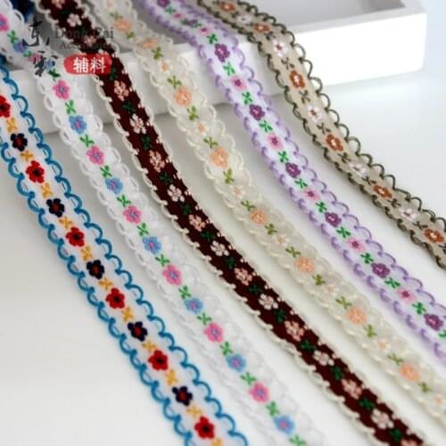 DIY Lace Accessories Ethnic Embroidery Lace Ribbon Ribbon Sewing Nigerian Lace Fabric 2020 High Quality Collar Lace