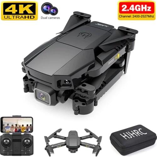 New Hj78 Mini Drone 4k 1080P Hd Profesional Camera Altitude Hold Foldable Rc Quadcopter Wifi Fpv Helicopter Dron Toy Boys Gift