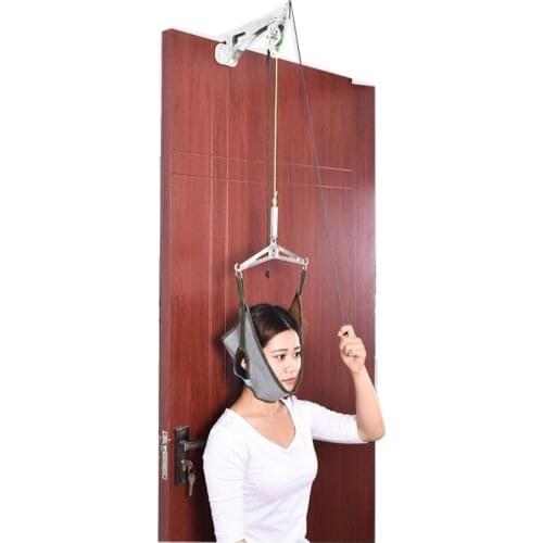Door suspension cervical traction frame sling cervical traction device home cervical spondylosis stretcher neck pain traction