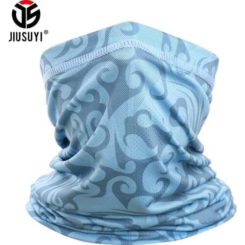 Breathable Face Mask UV Protection Magic Cover Neck Tube Scarf Cycling Hiking Hunting Running Bandana Cool Quick-dry Women Men