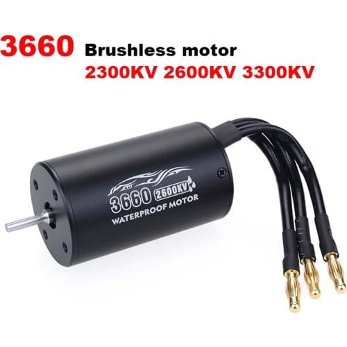SURPASS HOBBY Waterproof motor RC Car 1/10 Parts Brushless Motor for Tamiya Traxxas Slash Bandit Redcat 1/10 RC Truck Monster