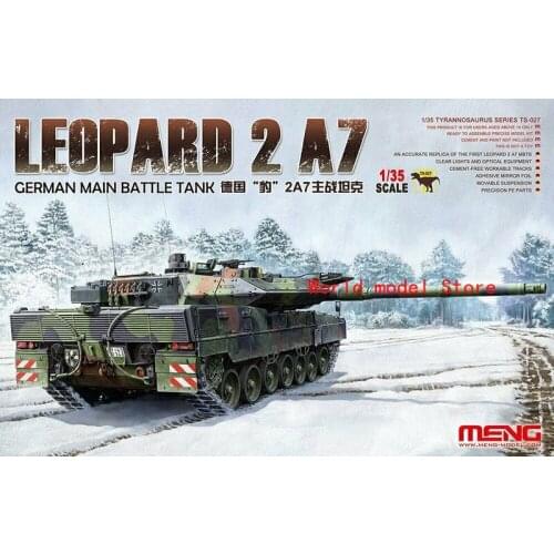Meng TS-027 Model 1/35 German Main Battle Tank Leopard 2 A7 BRAND NEW
