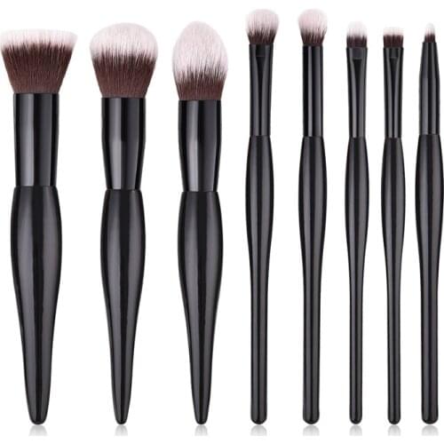 8PCS Makeup Brushes Set for Face Blending Powder Foundation Eyeshadow Lip Brushes Professional Beauty tools T08061