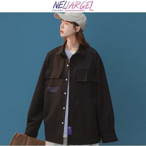 NELLARGEL Women's Oversized Shirts