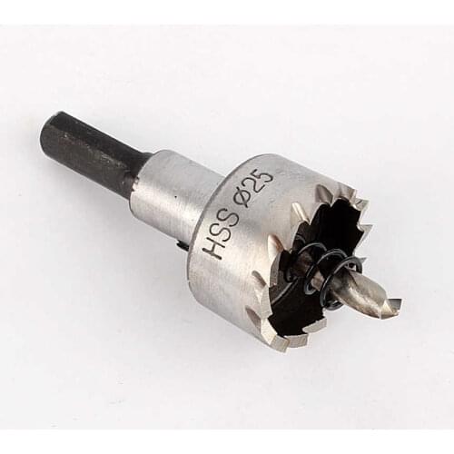 16mm-32mm Metal Hole Saw Cutter Carbide Multifunction Drill Bit Split Tip Pilot Drill Construction Tool for Metal Steel Plate