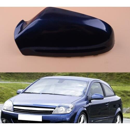 Dark Blue ABS Left Wing Mirror Cover Car fit for Vauxhall Astra H 2005 2006 2007 2008 2009