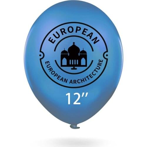 Custom pearlied color balloons baby shower decorations printing your own personalized LOGO