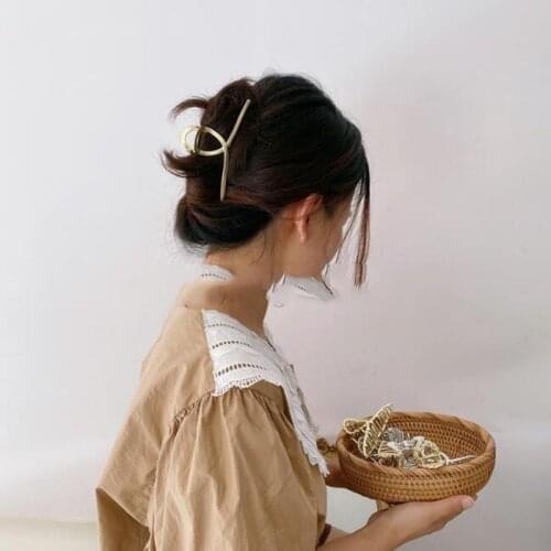 6 Styles Elegant Hair Claws Woman Hairpins Hair Accessories Girls Hair Crab Headwear Hairgrip Fashion Barrettes