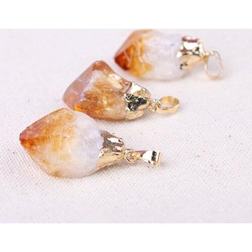 Natural stone Pendant Female Stone Jewelry Original Stone Item Pendant Jewelry Necklace DIY Necklace Sweater Chain