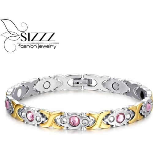 Fashion Bracelet Jewelry Energy Health Magnetic Bracelets for Women Balance Bracelets & Bangles