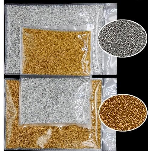 100g/pack 2pack/lot Mini Caviar Beads Gold Silver Caviar Round 3D Nail Art Metallic Ball Pro DIY 3D Decoration Manicure Tools