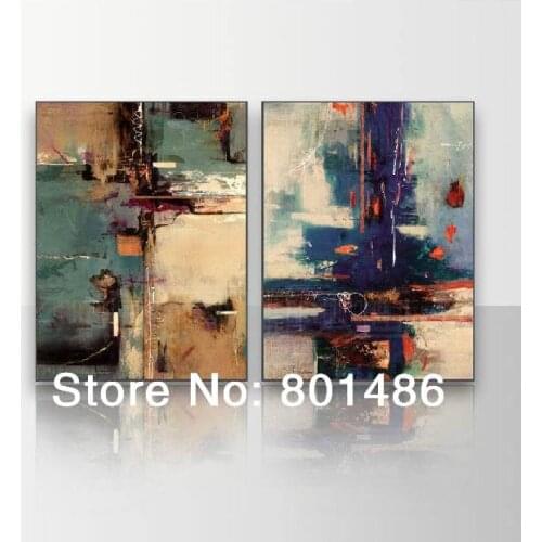 100% Hand Painted Abstract Oil Painting Wall Art on Canvas for Living Room BedRoom Wall Decor Home Office Decoration