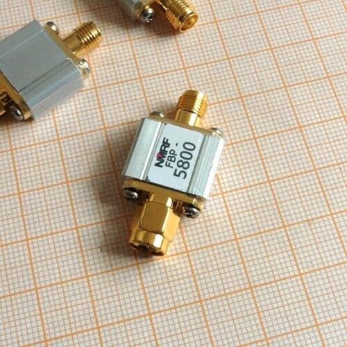 5.8G 5600MHz bandpass filter, WiMAX and other receivers dedicated to anti-jamming. SMA