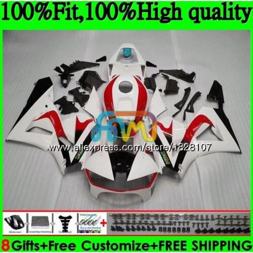 Injection For HONDA CBR600 RR CBR600RR F5 13 14 15 16 17 146BS.24 CBR 600RR 600 RR white glossy 2013 2014 2015 2016 2017 Fairing