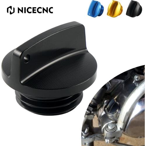 NICECNC Engine Oil Filter Cap Plug For Yamaha R1 R3 R6 R25 FZ1 FZ6 FZS1000 FAZER MT07 FZ07 TDM850 MT03 MT25 FJR1300 XJ900 FZ6R