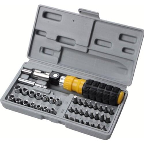 41-piece set multi-function screwdriver set tool screwdriver socket wrench dual purpose socket wrench