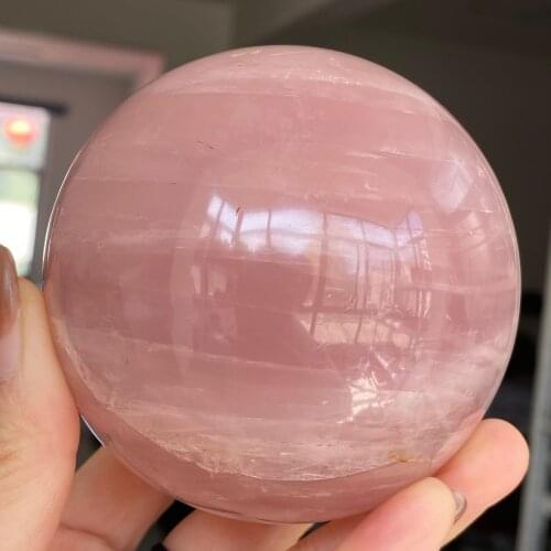Natural crystal powder crystal ball ornaments feng shui healing degaussing quartz energy stone