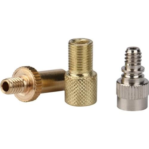 2020 The New Tyre Valve Adaptors Tube Schrader Presta Woods Adaptor Valve For Air Cycle Pump 20Jan14