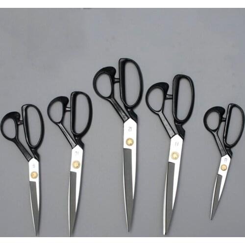 Cutting Scissors Professional Scissors for Sewing Tailors Cutter Shears Sharp Blade Scissors Handmade Dressmaker Fabric Clothes
