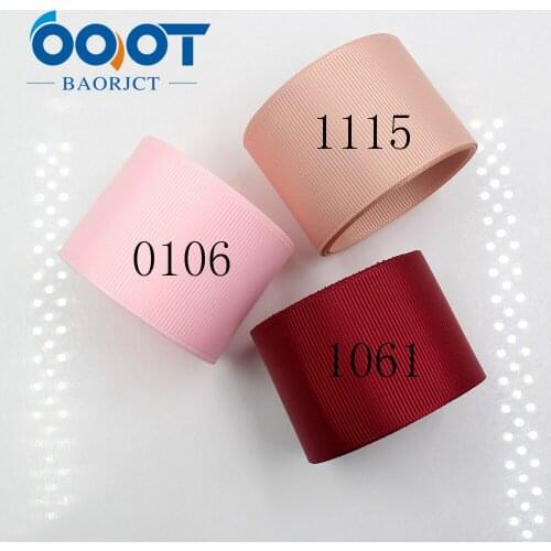 OOOT BAORJCT 1-1/2'' 38mm Solid Color Grosgrain Ribbon 10 yards , DIY handmade clothing accessories , Jewelry & Accessories