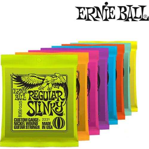 Original Ernie Ball Electric Guitar/ Bass String Nickel steel electric bass guitar strings Free shipping