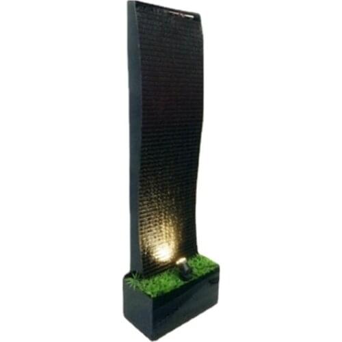 Garden Furniture Acrylic LED Lighting Waterfall Wall House Garden Decorations