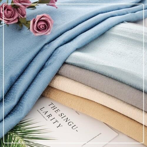 Width 280cm Jacquard Chenille Upholstery Fabric Material for Sofa Furniture Twill Sewing DIY Cloth By the Meter