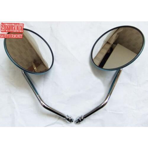 Stainless or chrome M10 MOTORCYCLE BAR END MIRROR ALUMINUM REAR VIEW Rear mirror for suzuki GS125 GS250 GS 125 GS 250