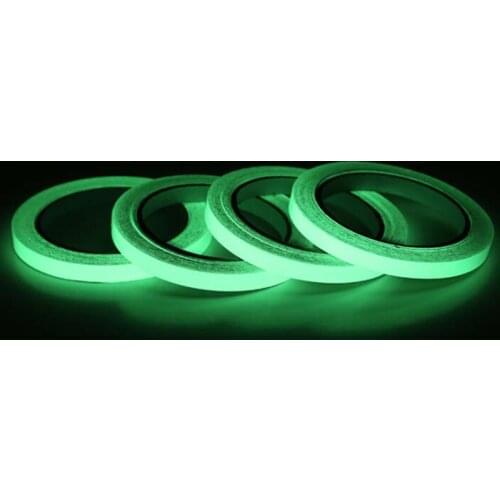 1Meters Luminous Tape Night Vision Glow In Dark Selfadhesive Warning Tape Safety Home