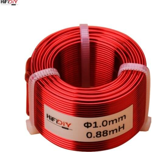 HIFIDIY LIVE 0.75 1.0 1.2 1.5 2.0mm-0.35 0.42 0.5 0.58 1mH Pure copper anaerobic inductor coil speaker Electronic components