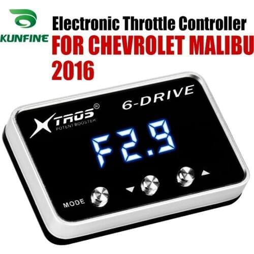 Car Electronic Throttle Controller Racing Accelerator Potent Booster For CHEVROLET MALIBU 2016 Tuning Parts Accessory