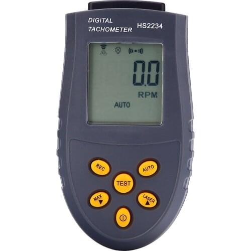 Non-contact laser speed counting display motor tachometer is suitable for turntables, phonographs, phonographs, and player tools