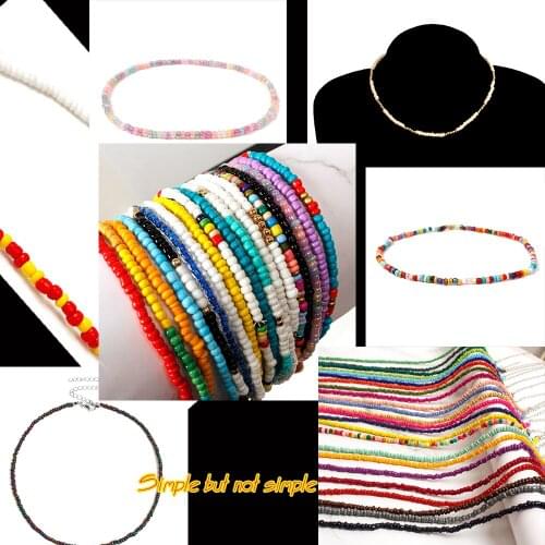 Bohemian style new summer fashion simple sexy womens alloy beach hand wear rope necklace accessories manufacturers wholesale