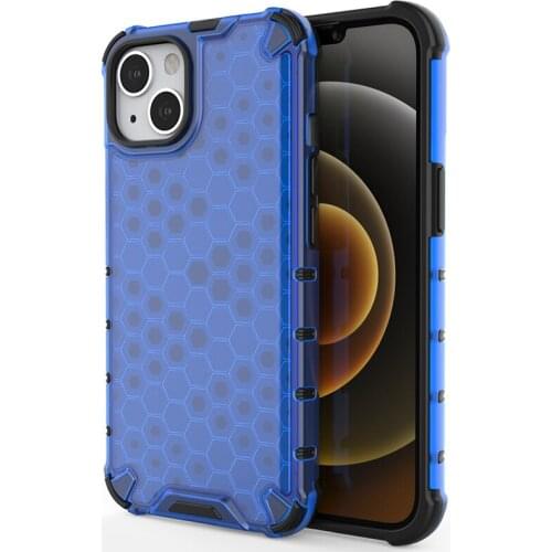 30pcs Honeycomb Shockproof Soft Cover Transparent Clear Hard TPU+PC Case For iPhone 13 Pro Max 12 Mini 11 XS XR X 8 7 6 Plus SE