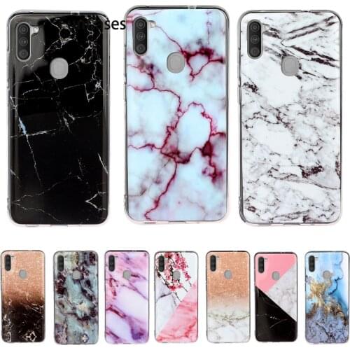Phone Cases Covers For accesorios Samsung M11 White Casa Soft Silicone Shell sFor Mobile Phone Samsung telefoon A11 galax bags