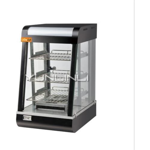 Commercial Food Heating Cabinet Food Thermaltank Electric Thermal Container Cooked-food Heat Preservation Showcase LD-604