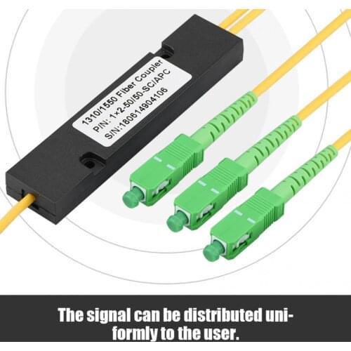 Micro usb computer cables SC APC 1X2 PLC Singlemode Fiber Optical splitter SC/UPC PCL Splitter computer cable organizer