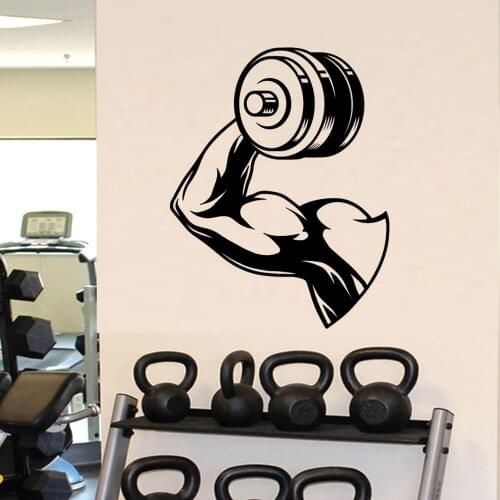 Cartoon muscle Vinyl Wallpaper Roll Furniture Decorative Decor Living Room Bedroom Removable Wall Art Sticker Murals