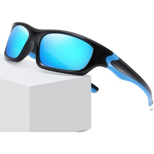 Polarized Sunglasses Men 2021 New Fashion Luxury Sports Two-color Frame Colorful Riding Outdoor Driving Fishing Sunglasses
