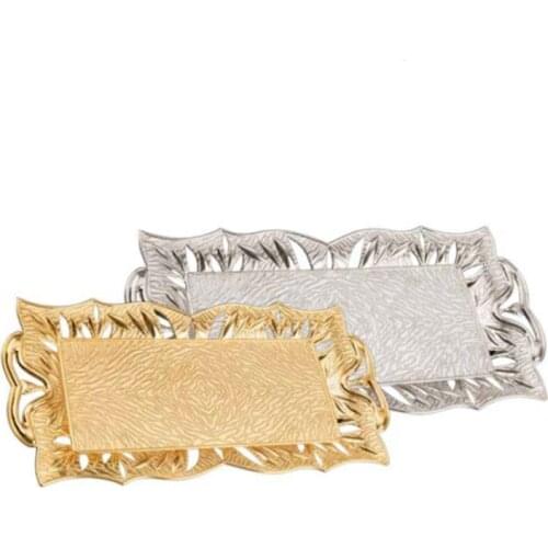 Authentic Style Two Tier Zamak Cake Display Stand Platters Perfect for Party Foods Desserts Cupcakes Cookie Sweets Candy Fruit